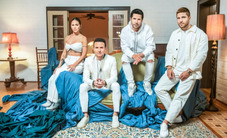 Fonseca en '2005' con Greeicy y Cali & El Dandee