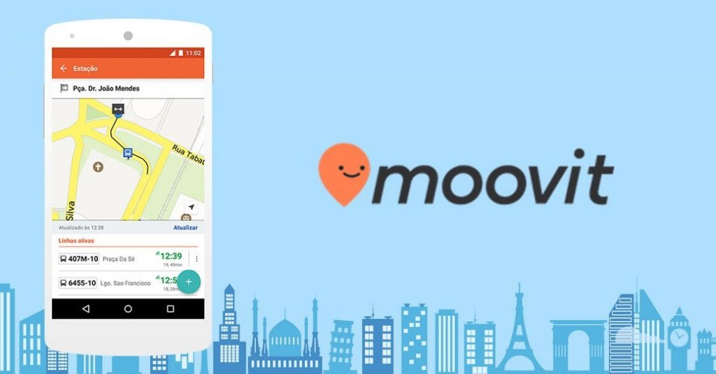 Moovit, una de las apps que necesitas para el transporte público