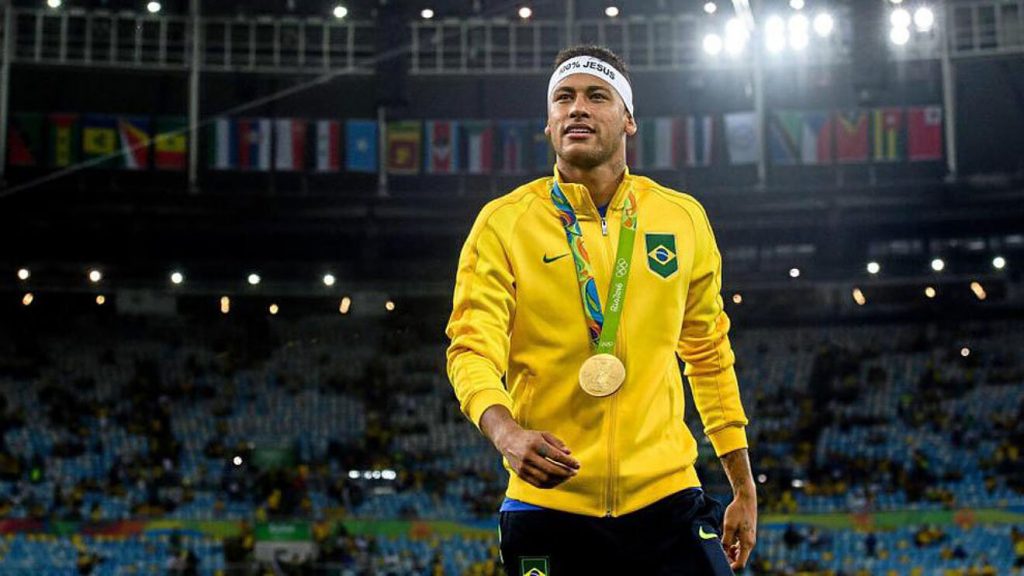 Neymar Brasil Oro