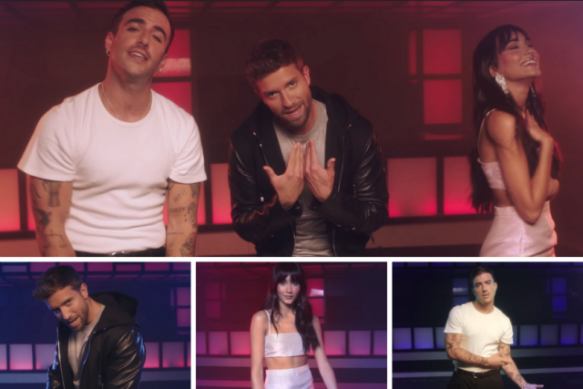 Pablo Alborán  Aitana Álvaro de Luna Llueve sobre mojado