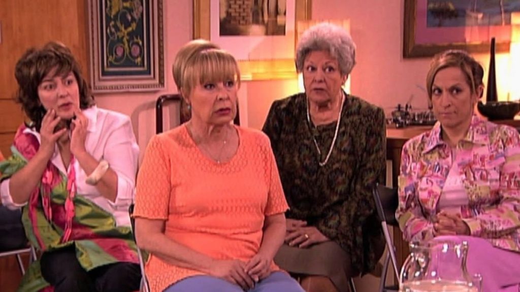 Parte del reparto de Aqui no hay quien viva