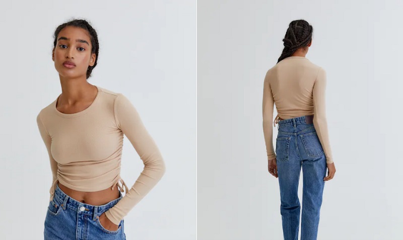 Camisetas de manga larga de Pull&Bear que no pasan de diez euros