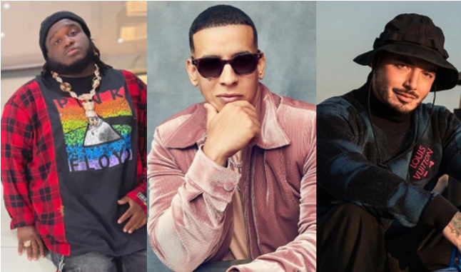 Daddy Yankee y J Balvin con Sech en 'Sal y perrea (remix)' 13 Sech Daddy Yankee J Balvin Sal y Perrea Remix