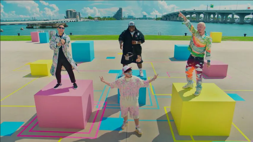 Daddy Yankee y J Balvin con Sech en 'Sal y perrea (remix)' 11 Sech Daddy Yankee J Balvin Sal y Perrea Remix 3