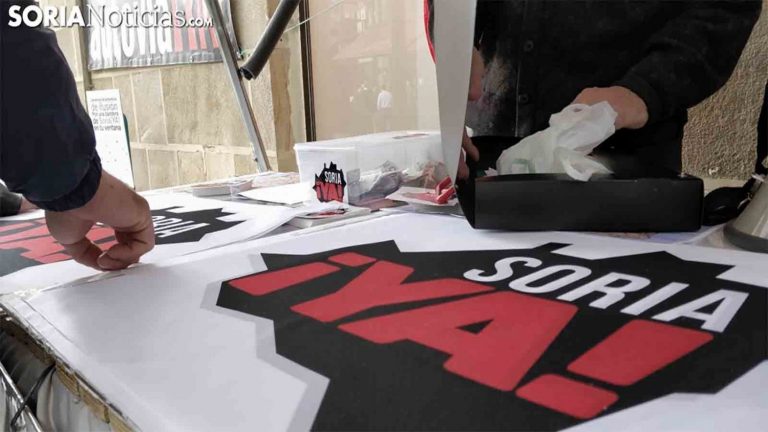 'Soria ¡YA!' pide a los sorianos que acudan a la manifestación para exigir fiscalidad diferenciada
