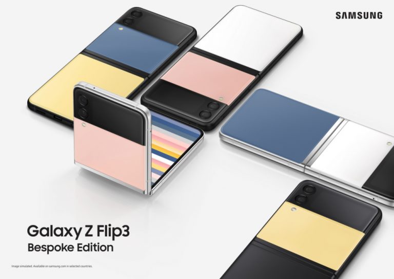 Todo lo que debes saber del Samsung Galaxy Z Flip3 Bespoke Edition