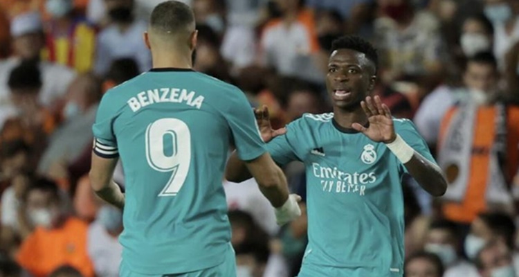 Benzmea-Vinicius pareja Real Madrid