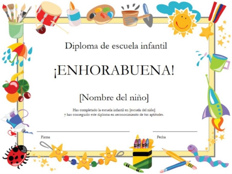 Los beneficios de los niños por recibir diplomas