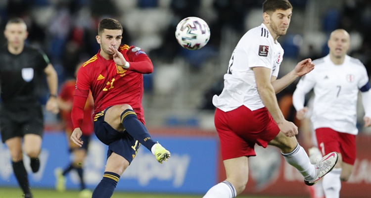 España clasificación Qatar 2022 Suecia Georgia