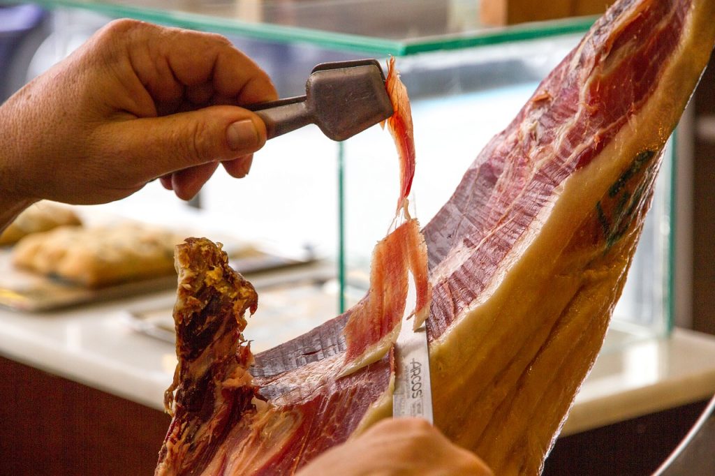 Cómo distinguir un jamón ibérico de uno normal 146 corte