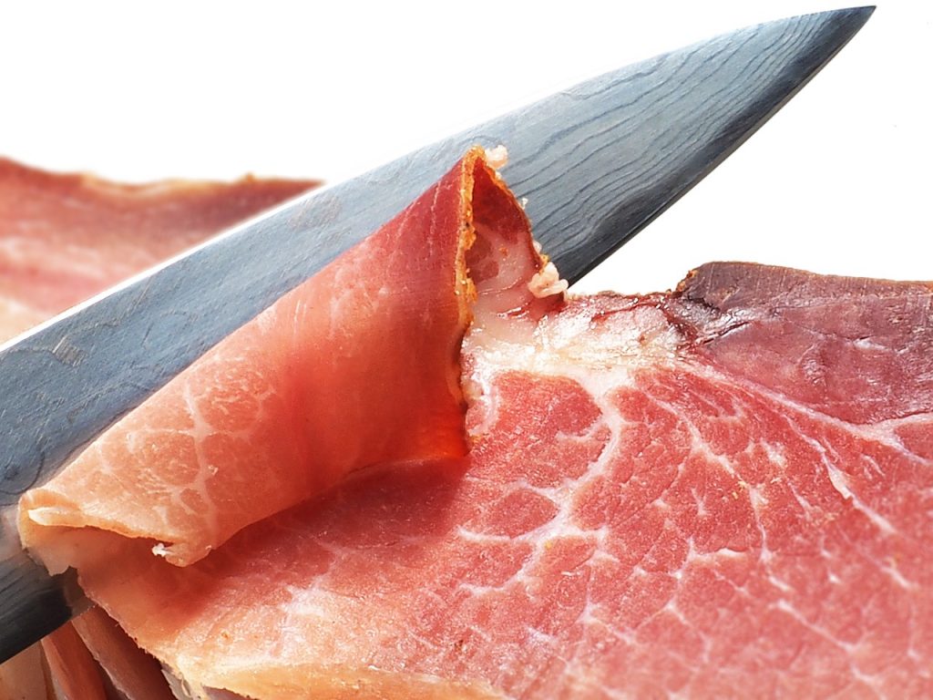 Cómo distinguir un jamón ibérico de uno normal 149 corte