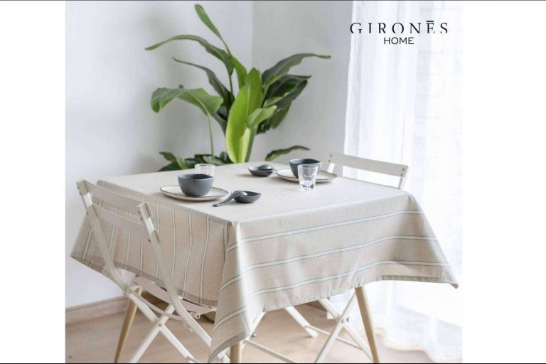 Manteles antimanchas de Gironés Home para vestir las mesas con estilo y color