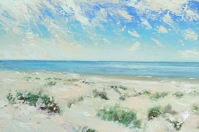 Momo Puente-Piazza, uno de los nuevos referentes de la pintura abstracta en España