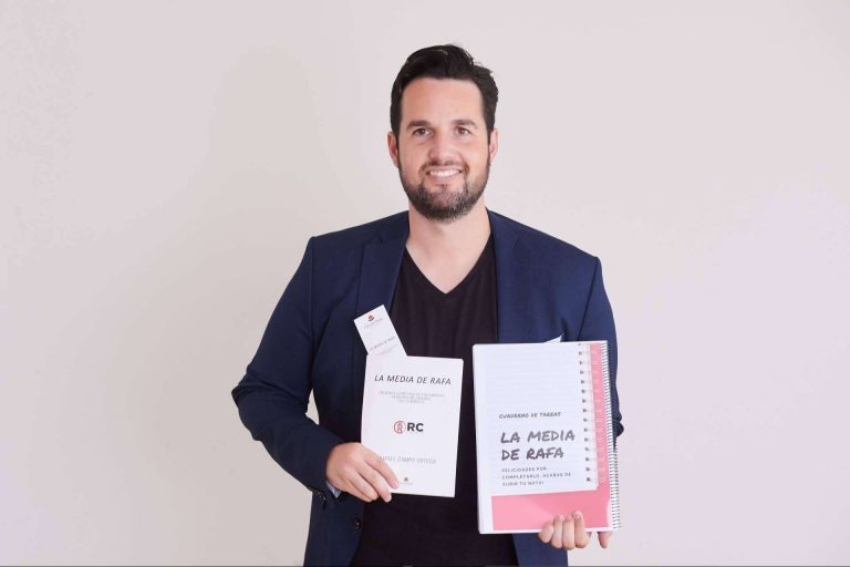 La Media de Rafa, el libro y cuaderno de tareas de Rafa Campo con el que es posible mejorar la vida cotidiana