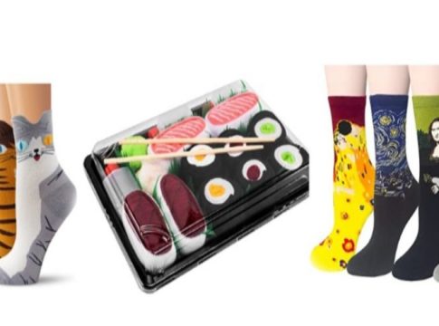 portada gatos Luce calcetines divertidos y con estilo propio en Amazon