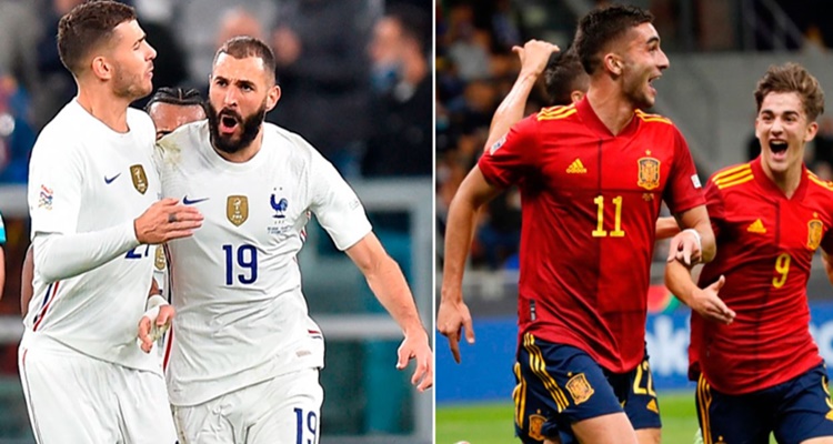 España Francia UEFA Nations League