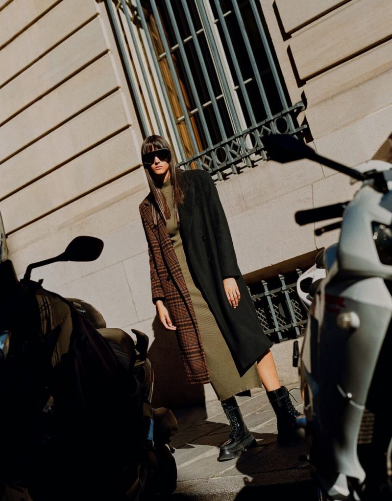 vestido cuello alto otra foto