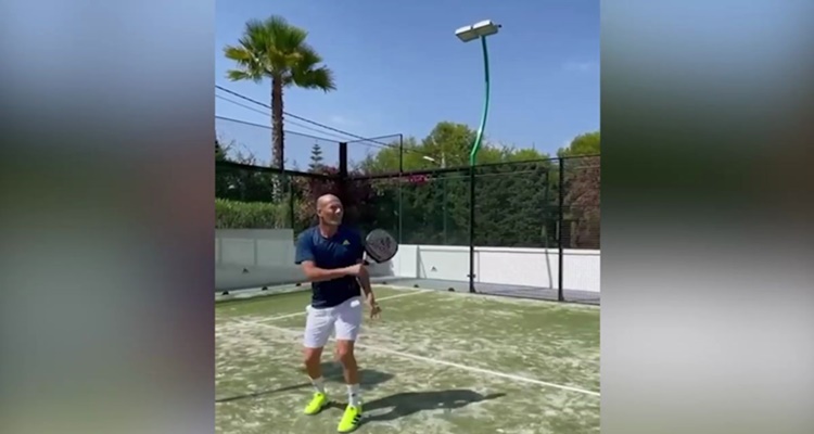 Zinedine Zidane negocio pádel