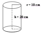 Ejercicio para calcular el cilindro