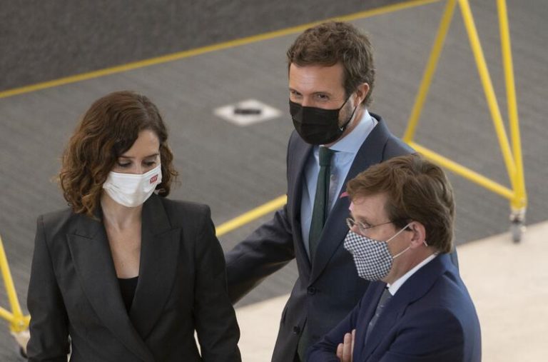 'Génova' da alas a Almeida en la batalla por el PP de Madrid