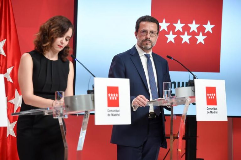 Ayuso rechaza negociar Presupuestos con el PSOE