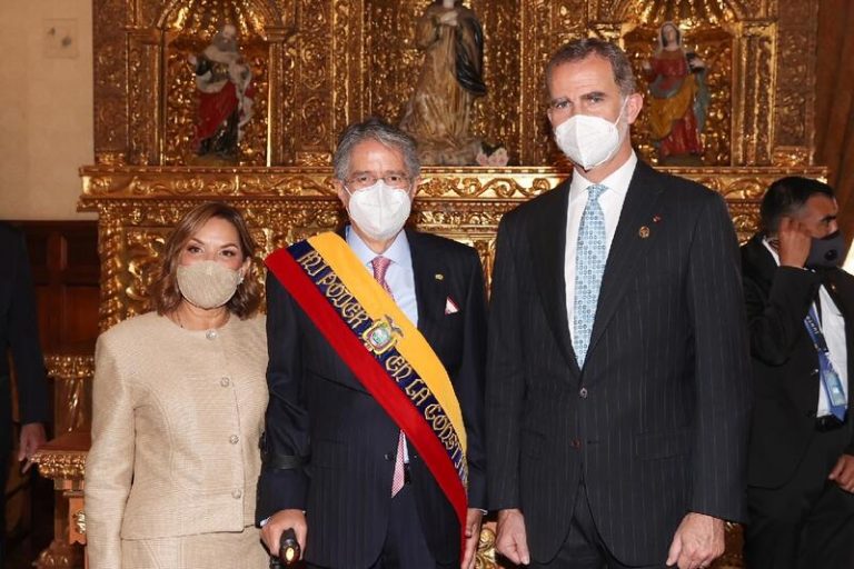 El Rey y Sánchez se reúnen este jueves con el presidente de Ecuador, de visita oficial