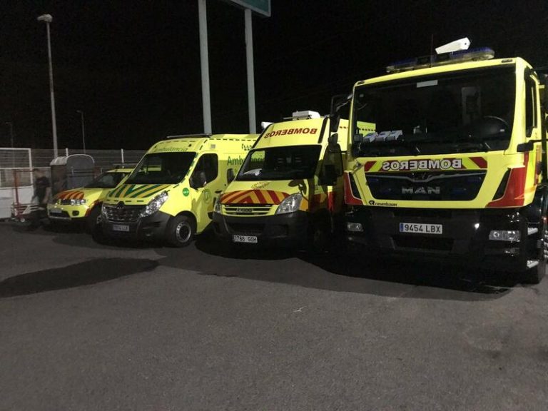 El Cabildo de Fuerteventura envía a La Palma un nuevo dispositivo de bomberos