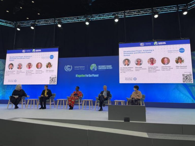 Global Solar Council reivindica el papel de la energía solar fotovoltaica en la cumbre climática COP26