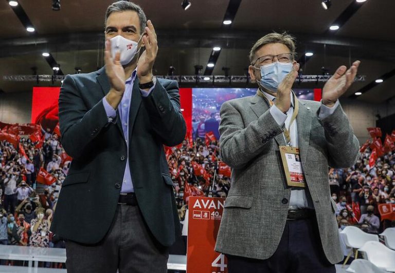 Sánchez cerrará el 14 Congreso del PSPV-PSOE en Benidorm este domingo