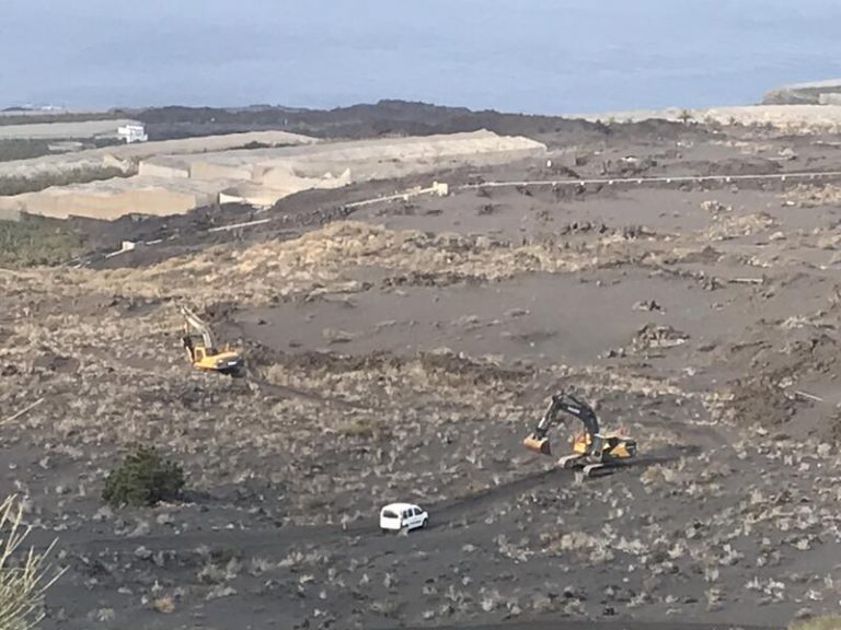 Empiezan las obras para habilitar una vía rápida entre Puerto Naos y Las Manchas