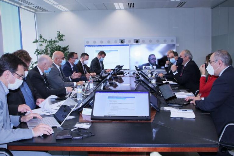 Enaire se reúne con Eurocontrol para coordinar la estrategia de gestión de tráfico aéreo