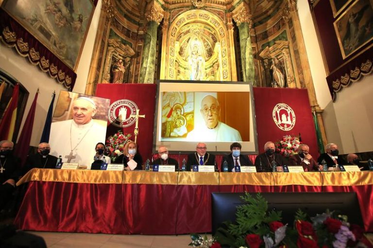 El Papa Francisco bendice a la UCAM en el 25 aniversario de su fundación