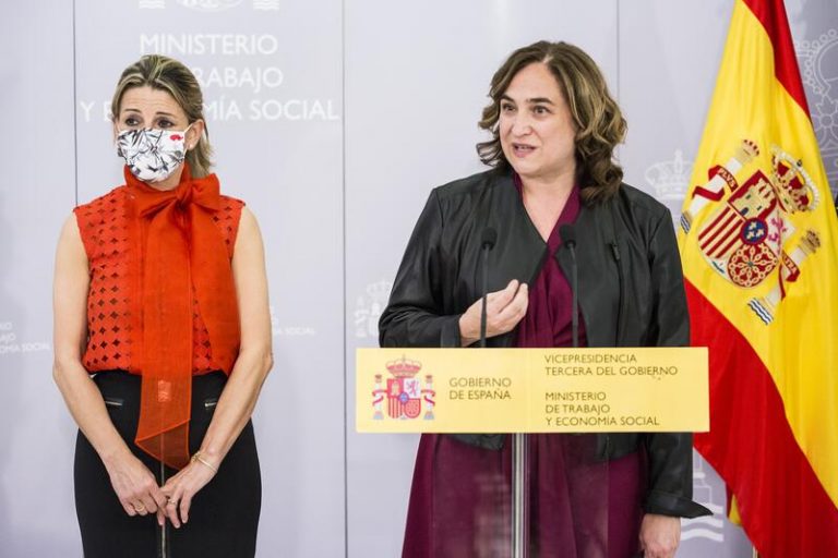 Díaz, Colau, Oltra y Mónica García protagonizan hoy un acto en Valencia para escenificar sus liderazgos femeninos