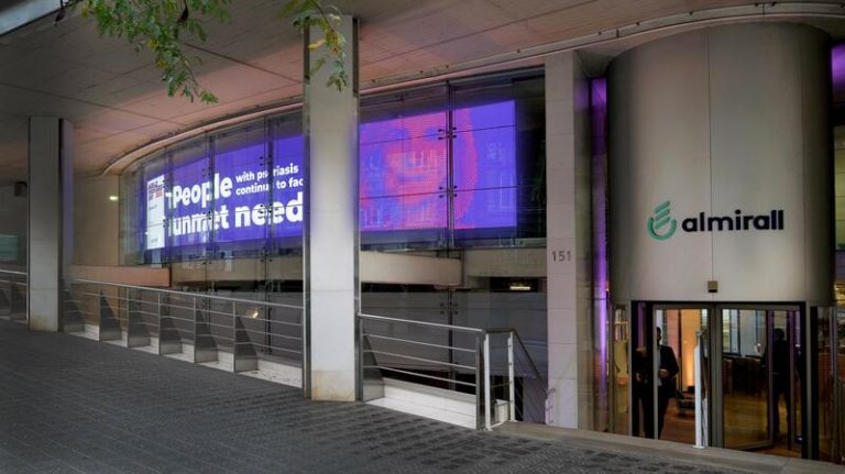 Almirall cae más de un 7% en Bolsa tras presentar sus resultados