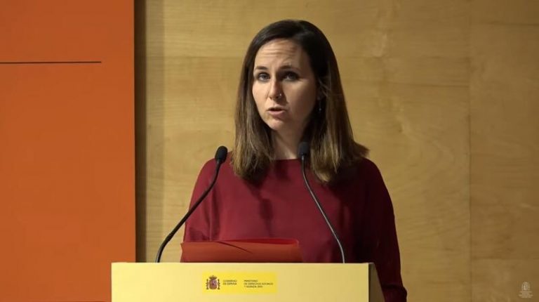 Belarra llama a los niños a denunciar la violencia