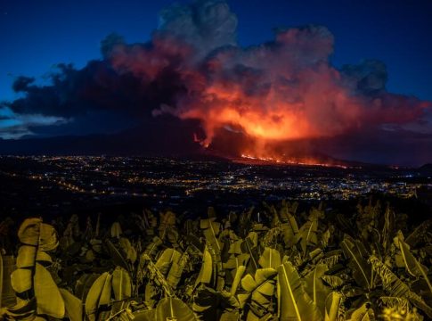 Volcán La calidad del aire en los LLanos de Aridane y en El Paso es