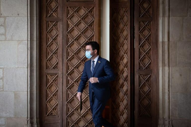 Aragonès descarta fijar una fecha para el referéndum porque 