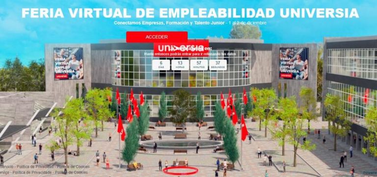Universia lanza su primera Feria Virtual de Empleabilidad en España y Portugal