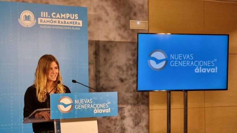 Fanjul (PP) llama a los jóvenes a decir 