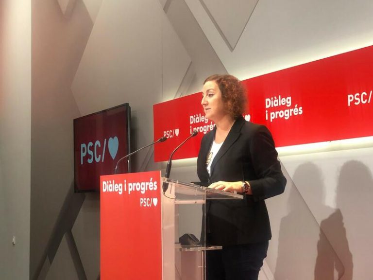 Los socialistas afean a Aragonès querer 