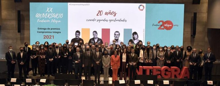 Medio centenar de empresas, reconocidas por Fundación Integra por la integración laboral de personas en exclusión