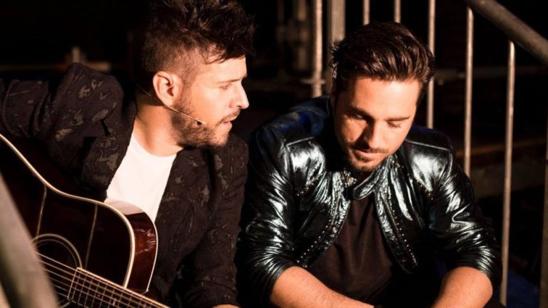 David Bustamante con Pablo López en 'Me Salvas'