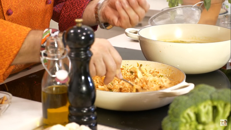 El arroz con verduras de Chicote que te hará olvidar para siempre la paella