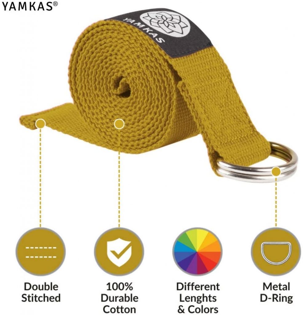 Cinturon de yoga de Yamka