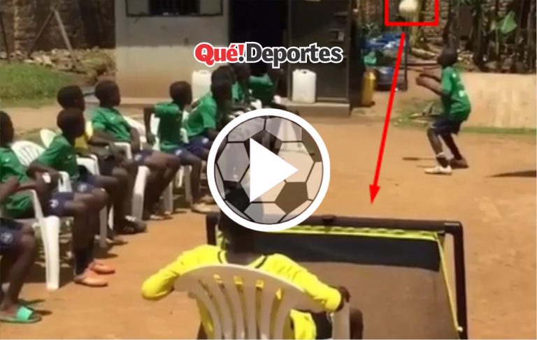 Coordinación perfecta ¡Y golazo!