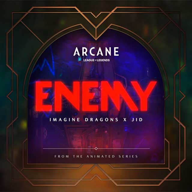 Imagine Dragons enemy arcane league of legends