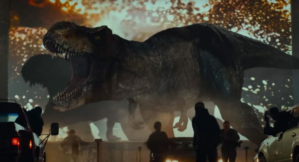 Escena de Jurassic World Dominion.