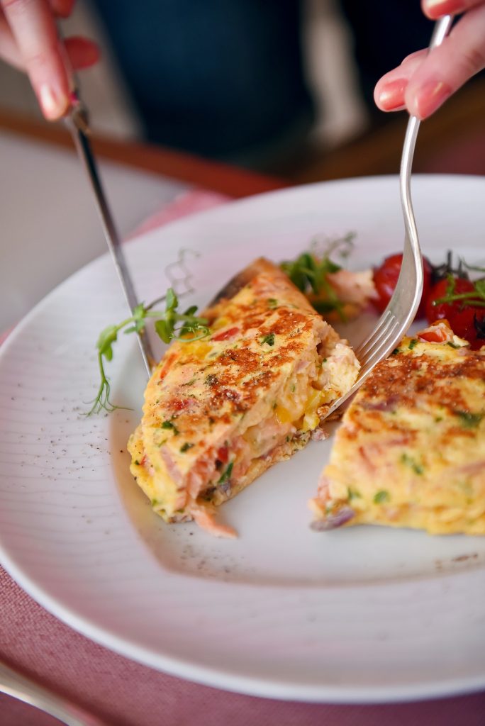 La preparación de la bolsa