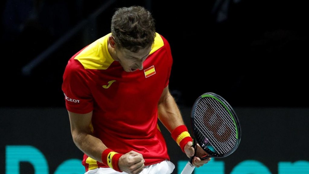 Pablo Carreno Espana Copa Davis