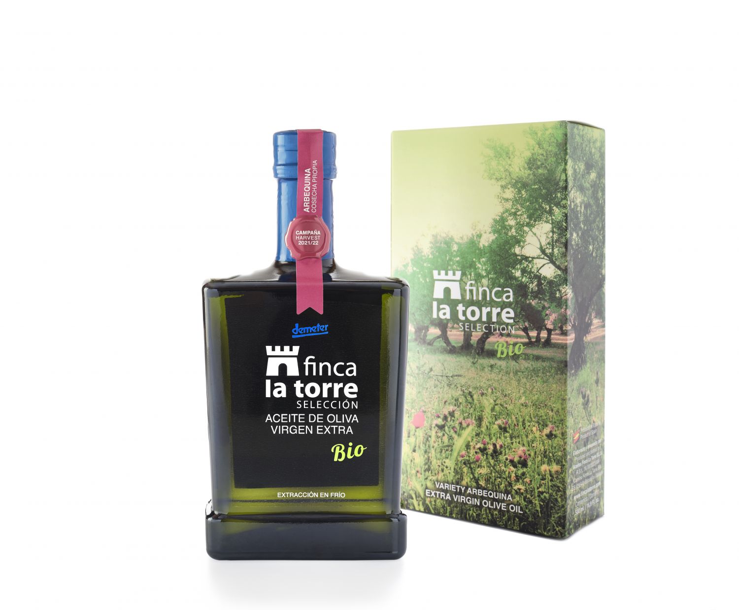 SELECCION ARBEQUINA Y CAJA ALTA